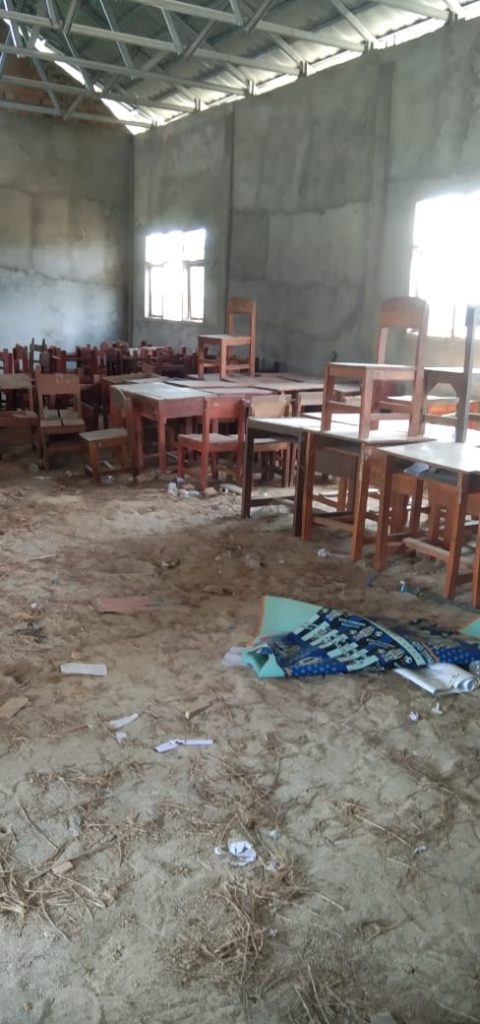 Pembangunan Proyek Siluman Gedung Perpus SMPN 2 Bandar Mataram Mangkrak!! 2 IMG 20240724 WA0017