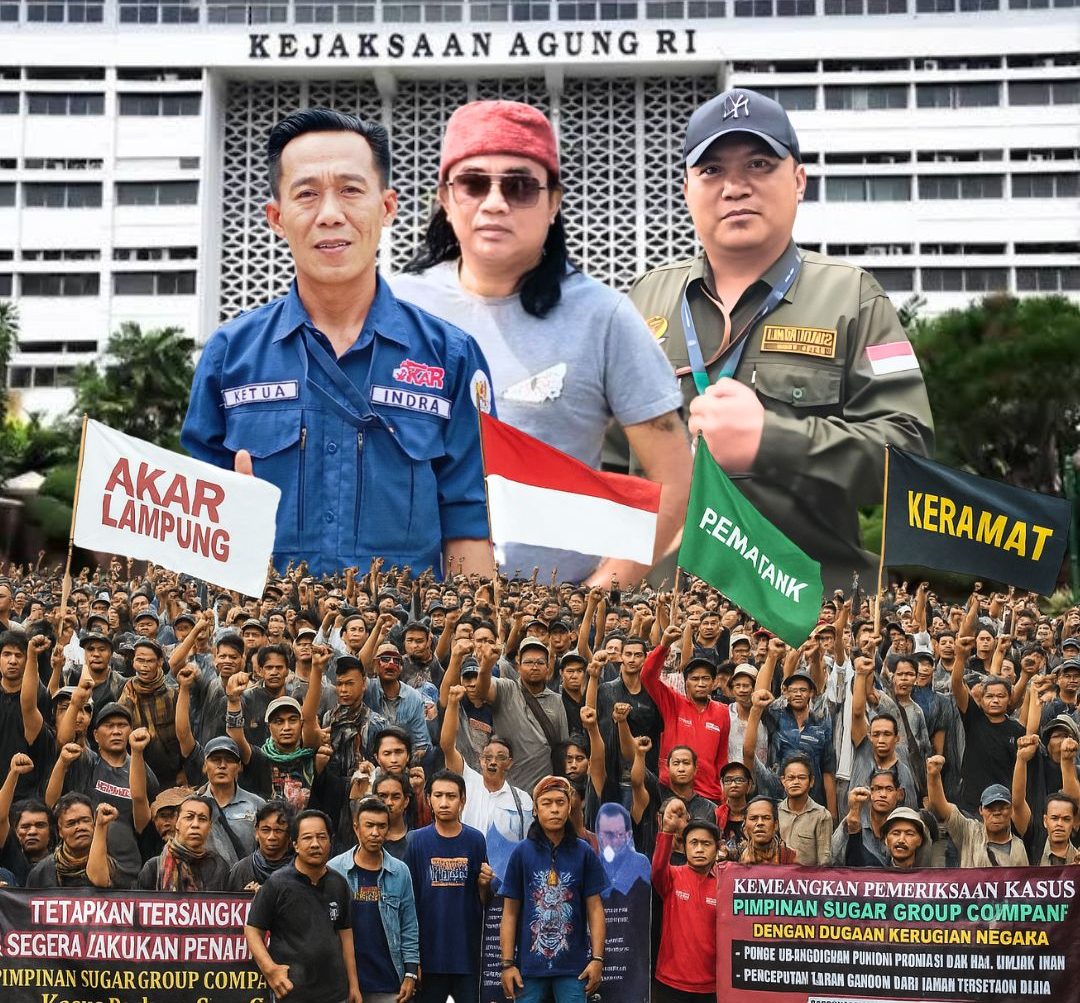 Aliansi Tiga LSM Lampung Ultimatum Pemerintah Terkait Pajak SGC, Jangan Ada 'Main Bawah Meja' 1 Aliansi 3 LSM Desak kejagung Usut SGC e1766116705198