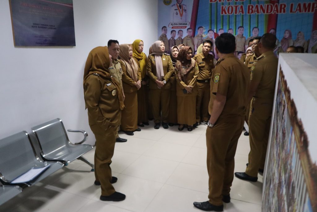 Instruksi Dari Pusat Walikota Bandar Lampung Sidak OPD