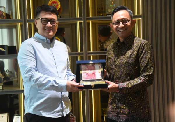 Ketua DPRD Lampung A. Giri Akbar Menerima Kunjungan BI Perwakilan Lampung e1766116349492