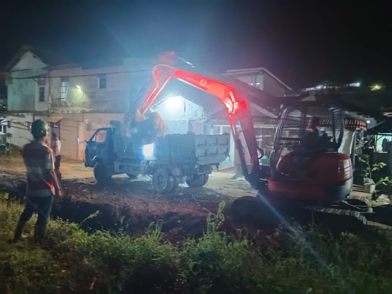 Komitmen Pemkot Bandar Lampung Cegah Banjir Suasana Lebaran Bersihkan Drainase