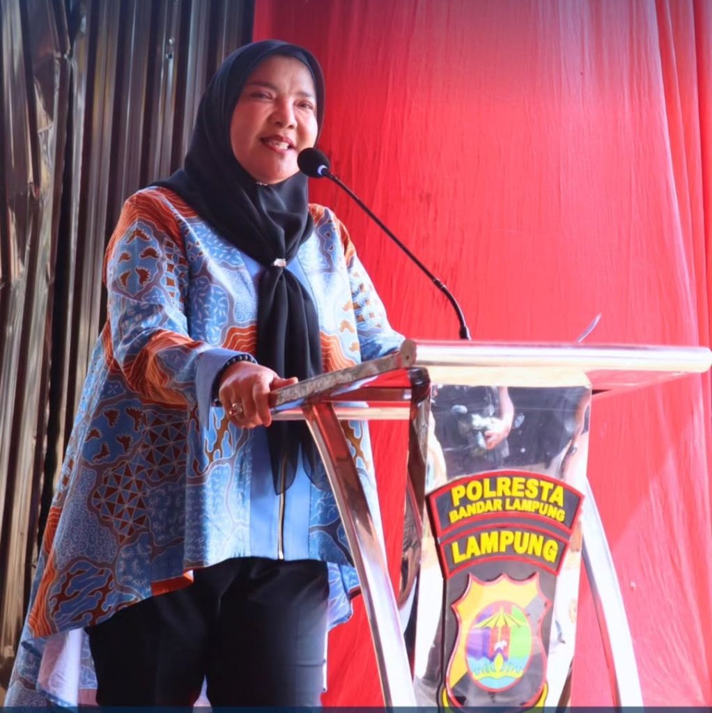 Walikota Bandar Lampung, Hj. Eva Dwiana Melakukan Peletakan Batu Pertama Tahap Ke-2 Gedung Satlantas dan Satintelkam Polresta Bandar Lampung 1 batu pertama polresta e1750523432610