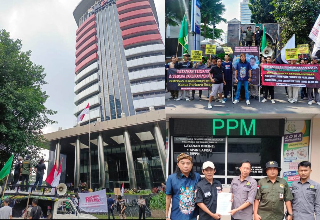 demo 3 ormas lampung di jkt