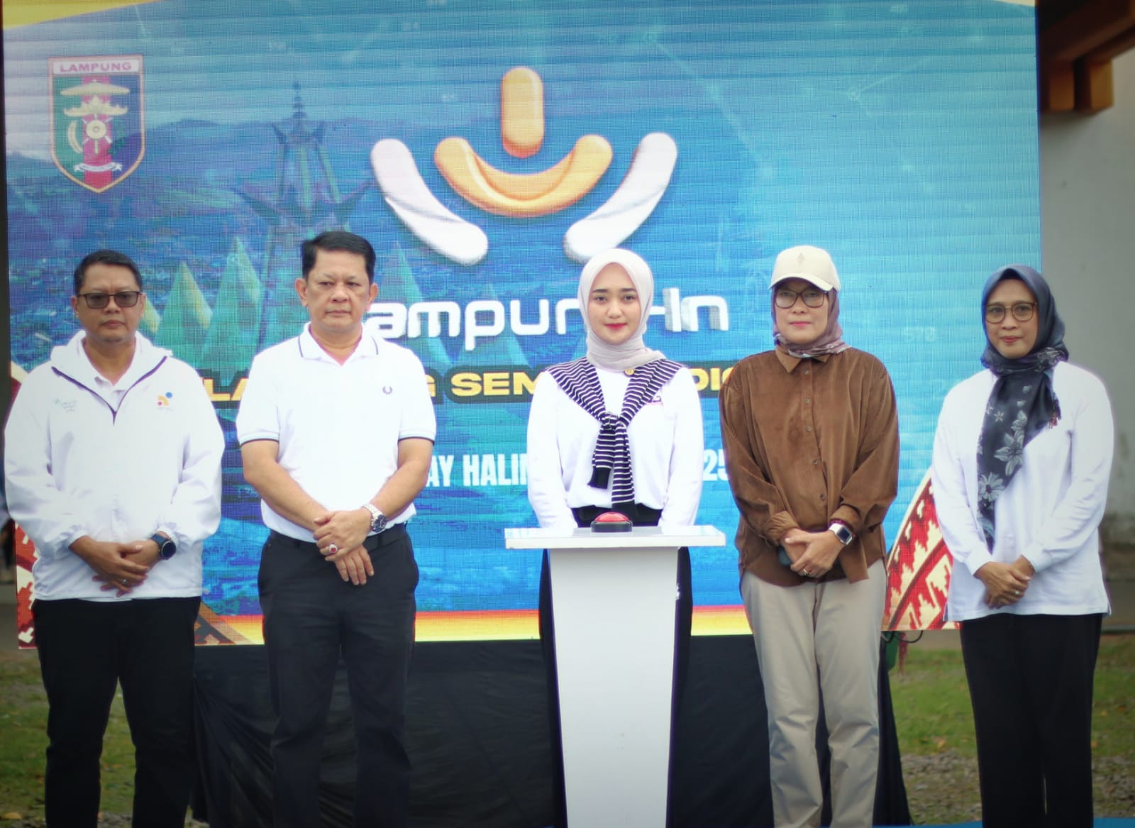 Catatan 100 Hari Pemerintahan Mirza Jihan Hadirkan Aplikasi Lampung In Wujudkan Pelayanan Publik Digital Terintegrasi