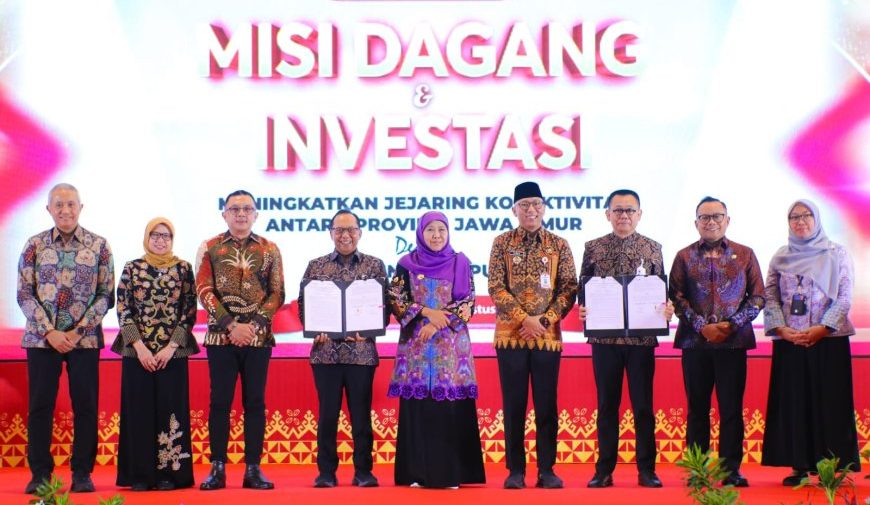 Bank Lampung Perkuat Permodalan dan Bisnis Melalui KUB Bersama Bank Jatim 1 Bank Lampung Tandatangani PKS KUB Dengan Bank Jatim e1757950779750