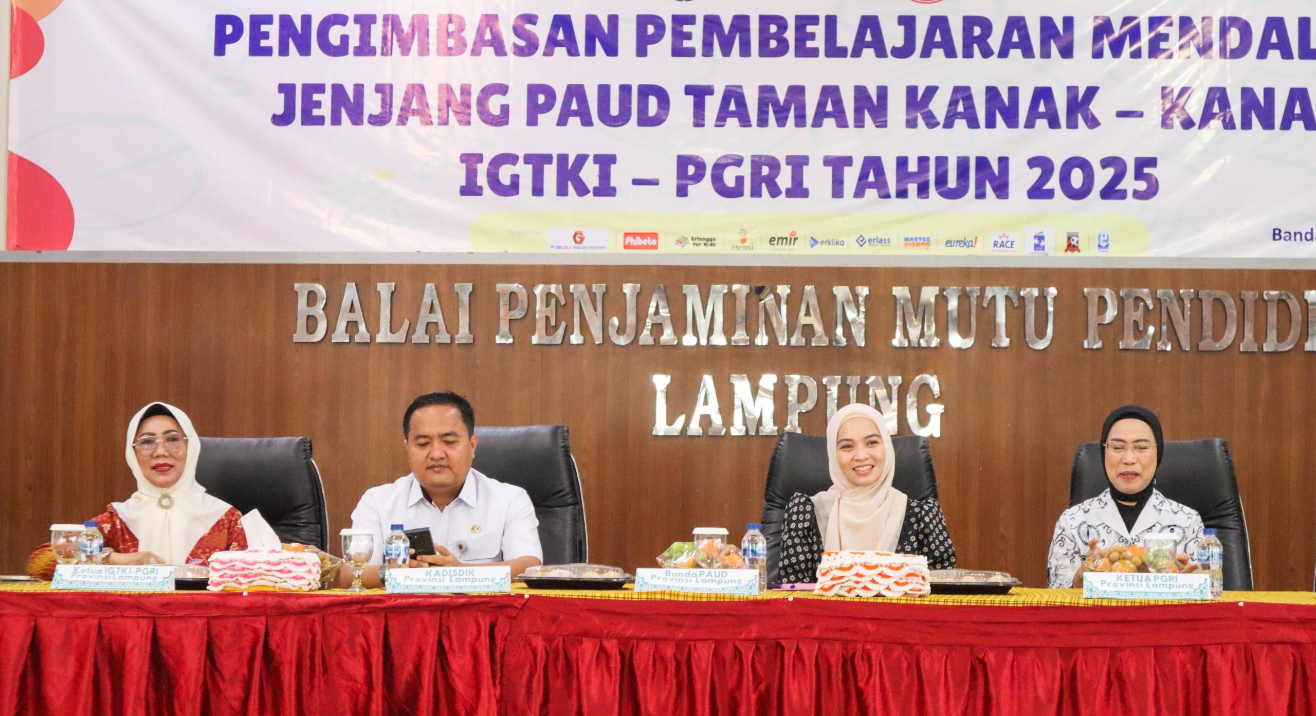 Bunda PAUD Provinsi Lampung Dorong Penguatan Profesionalisme Guru PAUD Melalui Deep Learning scaled