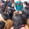 Eva Dwiana menerima kunjungan dari Murid Sekolah Dasar Palm Kids Lampung