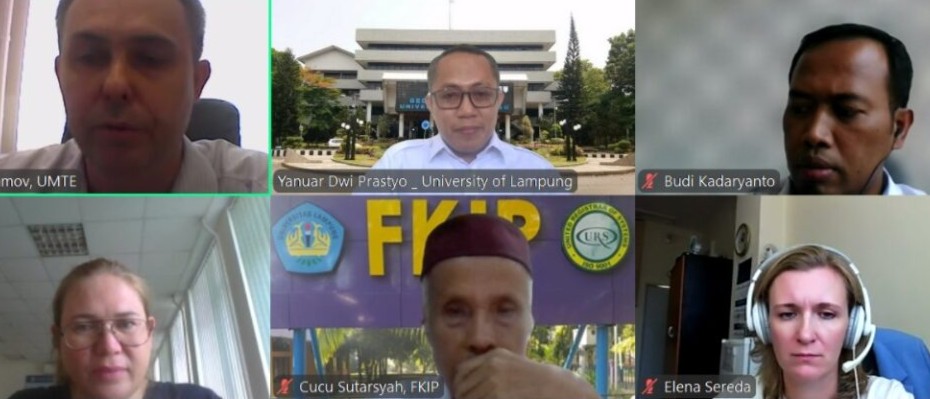 FKIP Unila Perkuat Jejaring Internasional dengan UMTE Russia 1 Perkuat Jaringan Internasional FKIP Lanjutkan Kerja Sama dengan UMTE Russia
