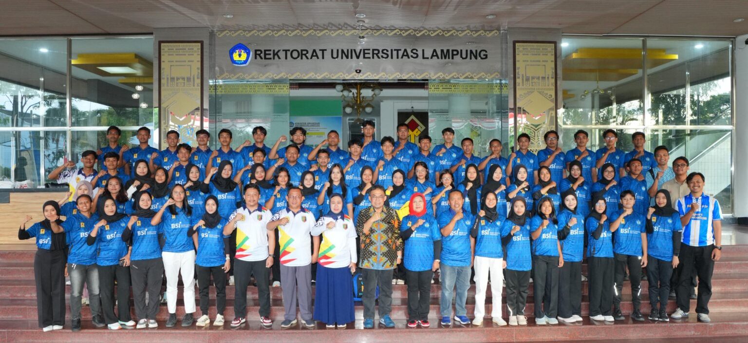 POMNas XIX: Lampung Catat Rekor dengan 202 Atlet, Unila Sumbang Terbanyak 1 Unila Kirimkan 62 Atlet Mahasiswa Ikuti POMNas 2025 di Jawa Tengah Rektor Minta Jaga Nama Baik Lampung e1758548054493