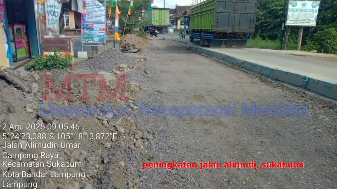 MTM Lampung Ungkap Indikasi Korupsi di Dua Proyek Jalan Kota Bandar Lampung 1 IMG 20251009 WA0009
