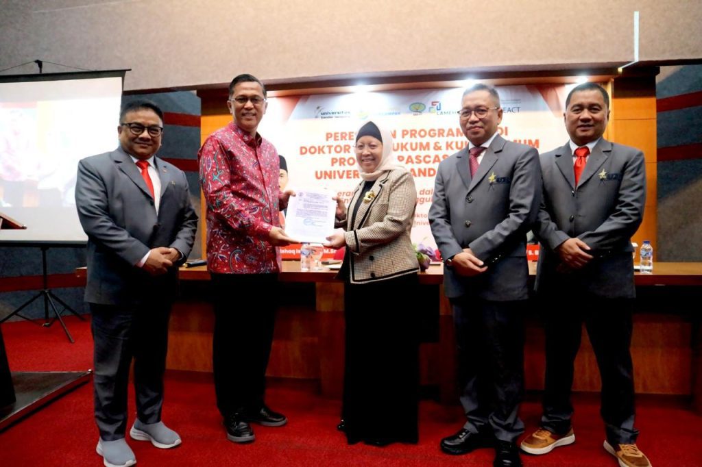 UBL Resmikan Program Studi Doktor (S3) Hukum, Mantapkan Komitmen dalam Pengembangan Ilmu Hukum di Indonesia 1 ubl MILIKI S3 HUKUM