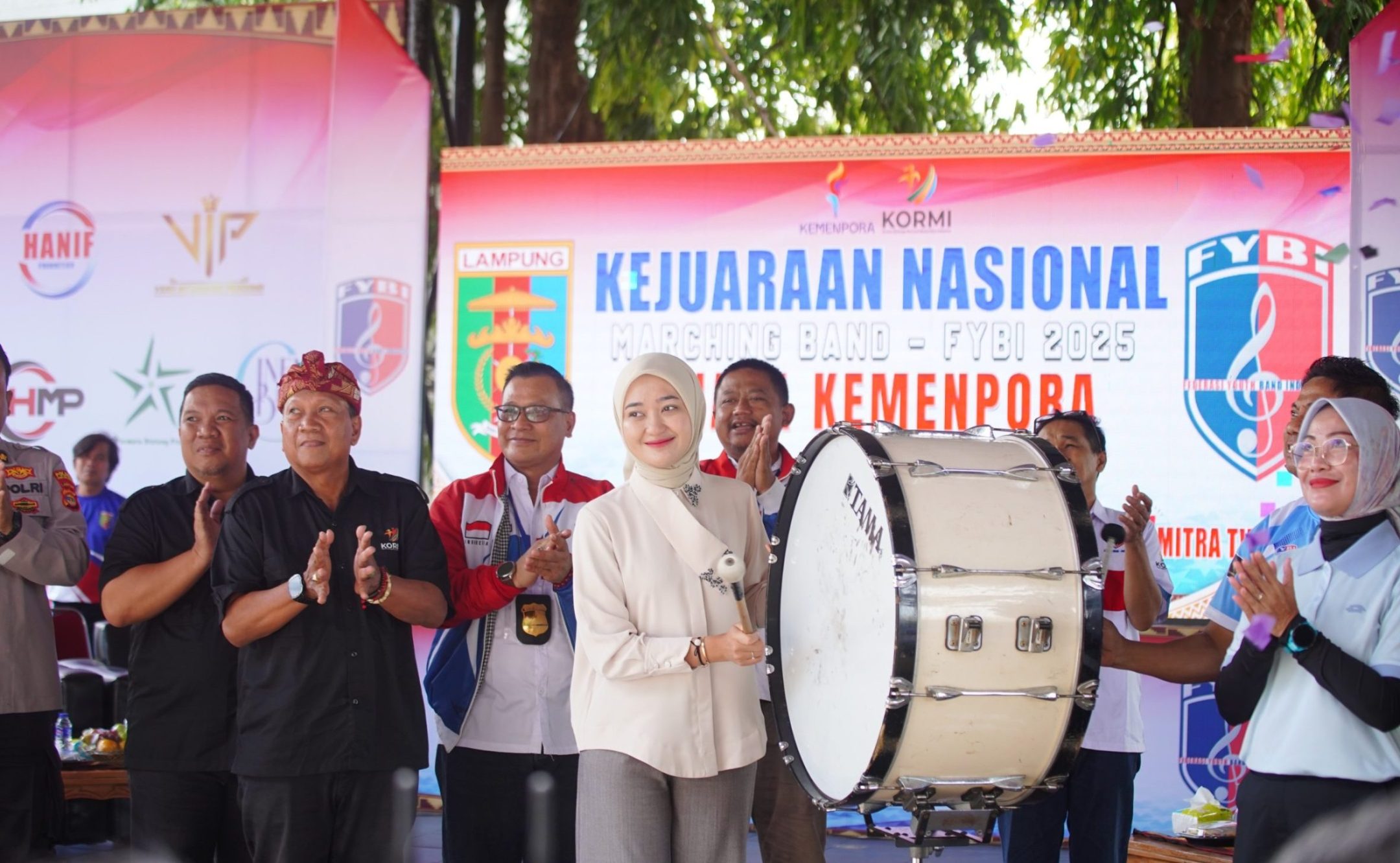 Kejurnas Marching Band FYBI 2025 Resmi Dibuka e1763906289816