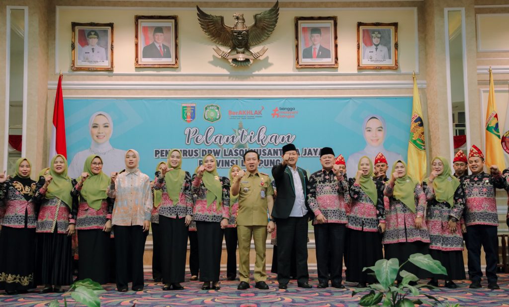 Pelantikan Pengurus DPW Lasqi Lampung Tandai Semangat Baru Pembinaan Seni Qasidah di Daerah e1763915383410