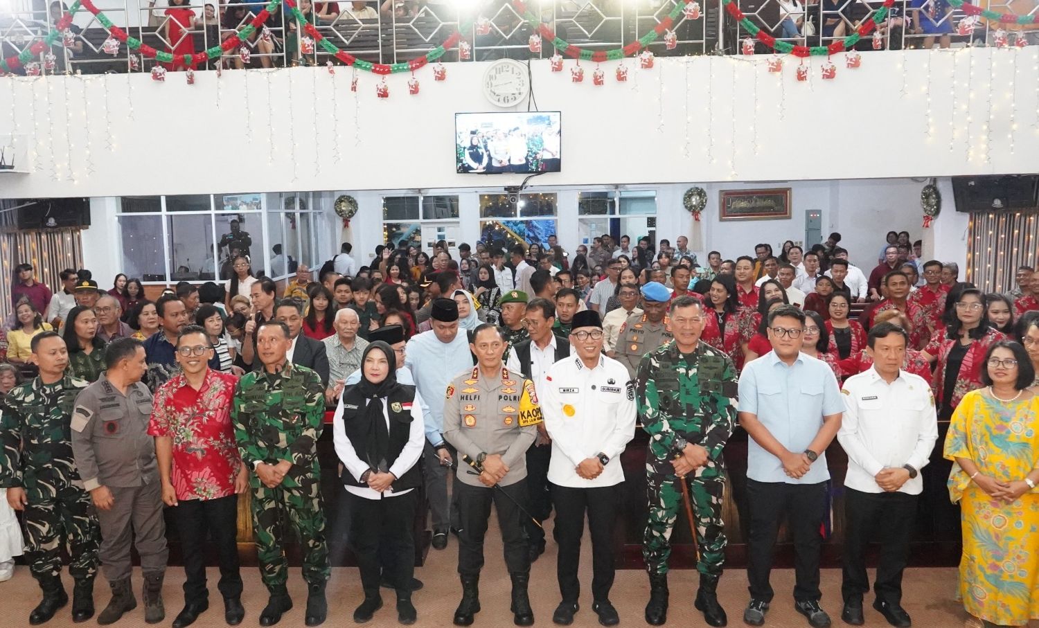 Gubernur Lampung dan Forkopimda Pastikan Perayaan Malam Natal 2025 Berjalan Aman dan Kondusif