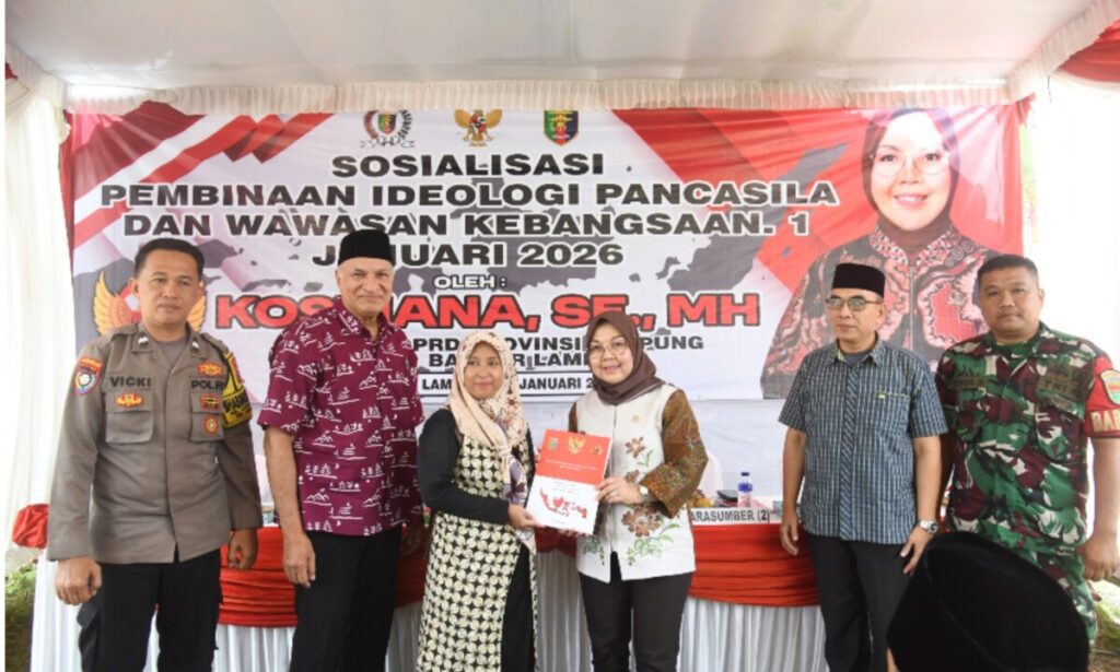 DPRD Lampung Sosialisasi Ideologi Pancasila di Bandar Lampung