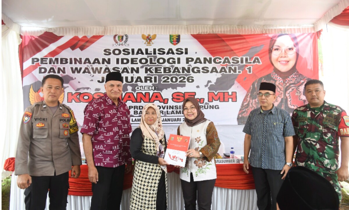 DPRD Lampung Sosialisasi Ideologi Pancasila di Bandar Lampung
