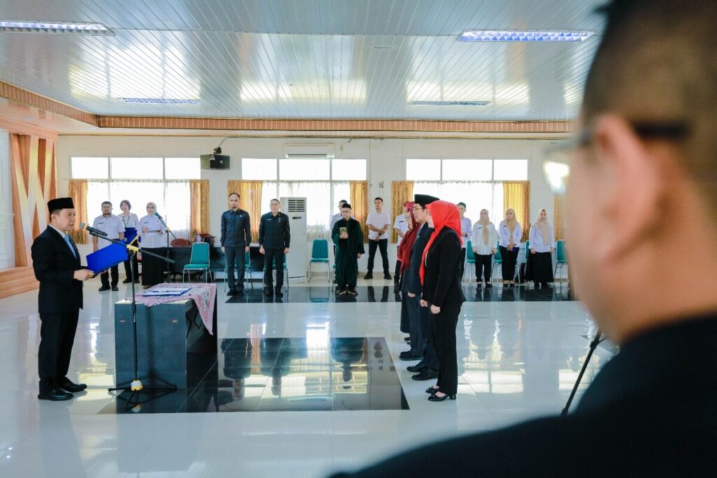 Empat Pejabat Administrator Dilantik, Marindo Ingatkan Jabatan Bukan Hadiah