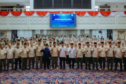 HUT ke-76 Satpol PP, Gubernur Lampung Dorong Penegakan Perda Tegas dan Humanis 7 HUT ke-76 Satpol PP, Gubernur Lampung Dorong Penegakan Perda Tegas dan Humanis