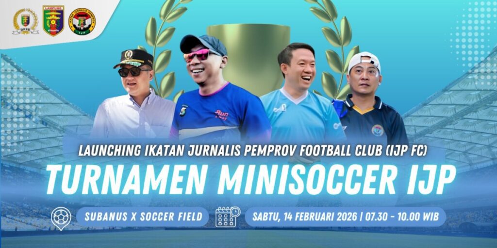 IJP Lampung Launching Tim Sepak Bola