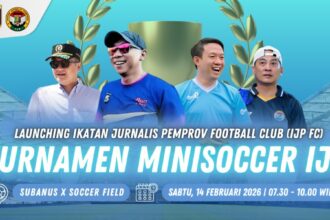 IJP Lampung Launching Tim Sepak Bola