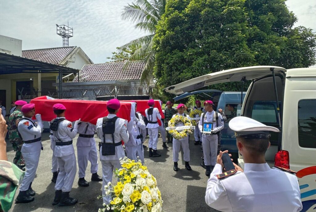 Pemprov Lampung Beri Penghormatan Terakhir bagi Kopda Marinir Muhammad Mahfudi