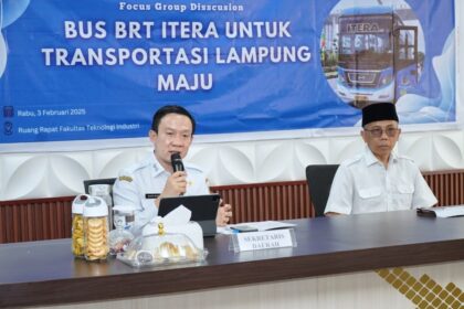 Pemprov Lampung Dorong Bus BRT Itera Jadi Pilot Project Transportasi Publik Berbasis Riset 7 Pemprov Lampung Dorong Bus BRT Itera Jadi Proyek Percontohan Transformasi Transportasi Publik