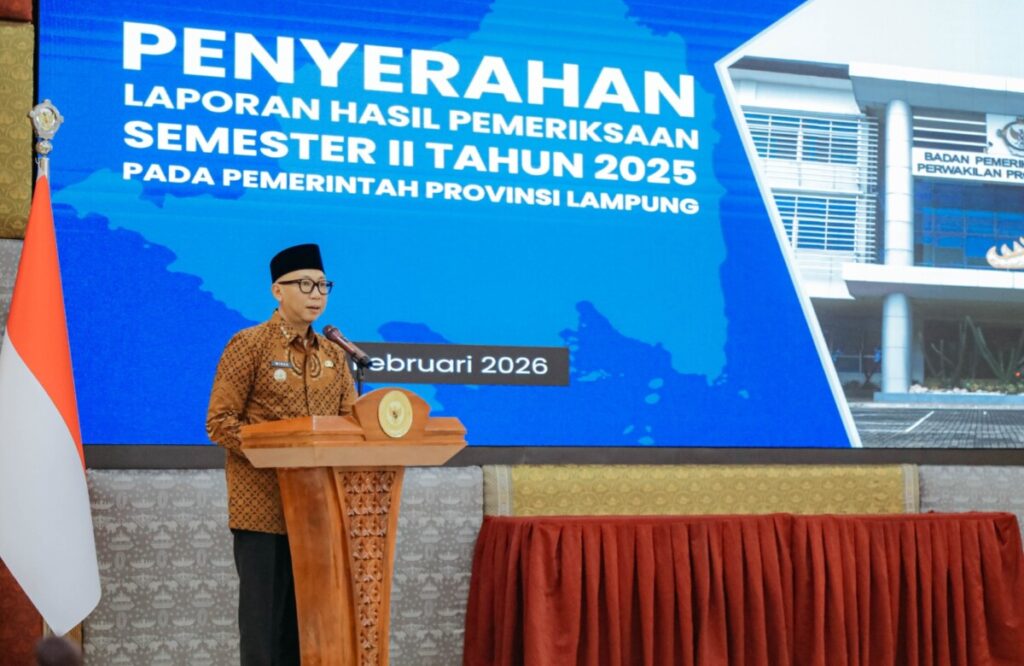 Pemprov Lampung Terima Tiga LHP BPK Semester II 2025 1 Pemprov Lampung Terima Tiga LHP BPK Semester II 2025