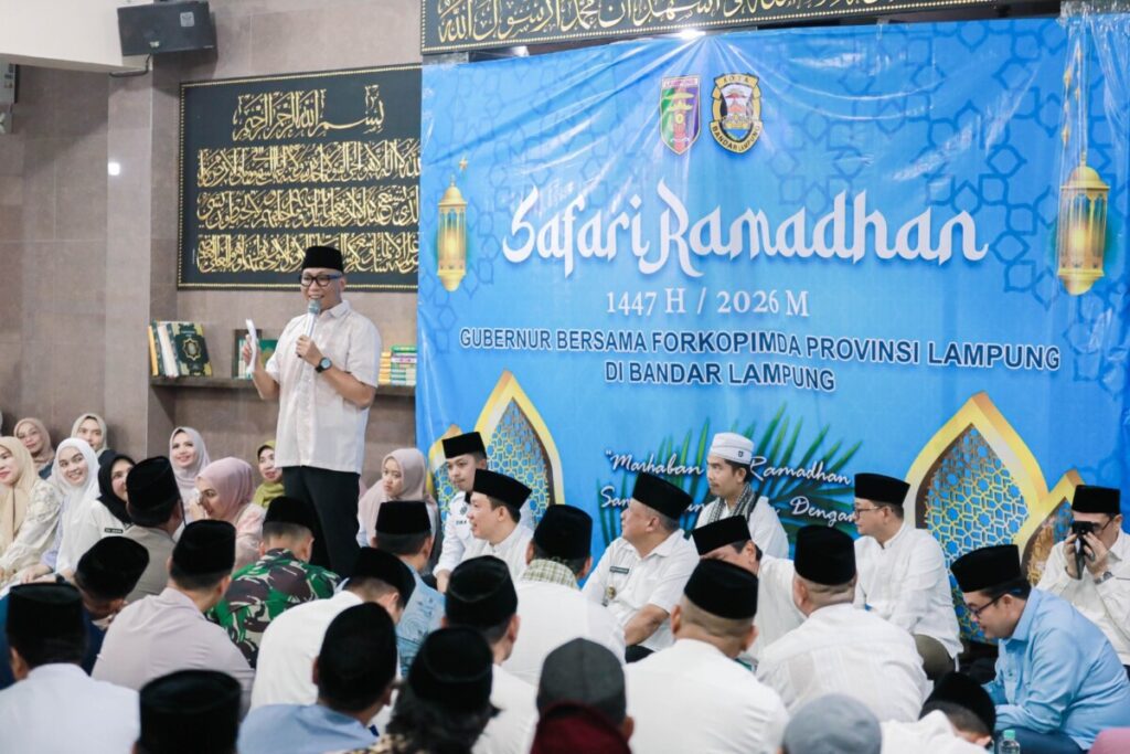 Safari Ramadan, Gubernur Lampung Dorong Sinergi dan Gotong Royong di Bandar Lampung