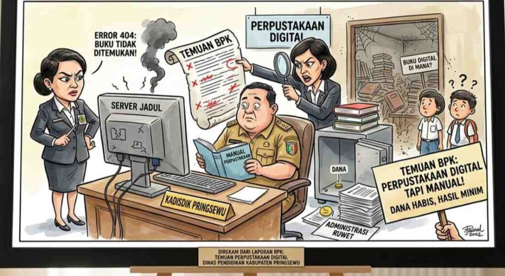 BPK Soroti Perpustakaan Digital di 13 SD Negeri Pringsewu, Dinilai Tak Efektif dan Berpotensi Mubazir