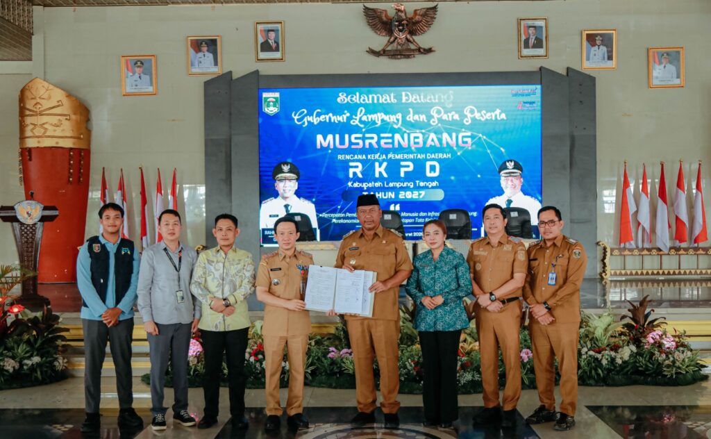 Sekdaprov Marindo Kurniawan Buka Musrenbang Lampung Tengah 2027 1 Sekdaprov Marindo Kurniawan Buka Musrenbang RKPD Kabupaten Lampung Tengah Tahun 2027, Dorong Percepatan dan Akselerasi Pembangunan yang Berkualitas dan Terarah