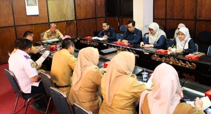 Sekda Bandar Lampung Terima Audiensi BPS Bahas Pelaksanaan Susenas