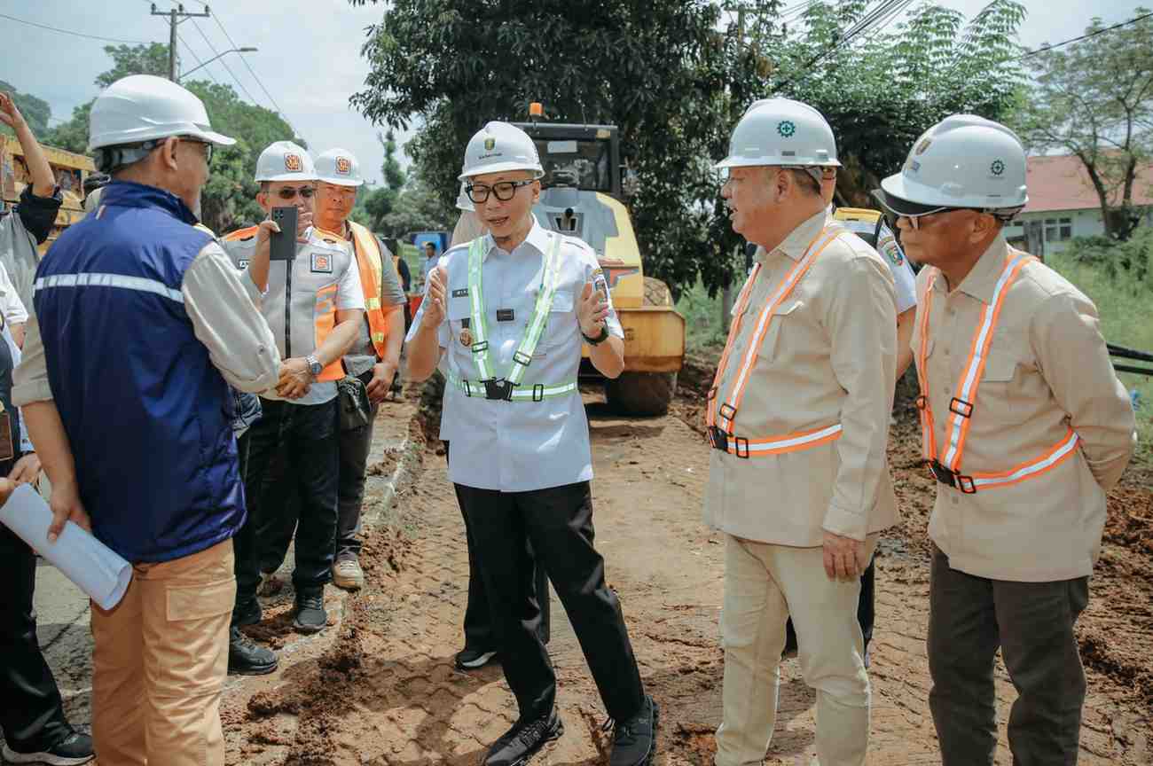 Gubernur Lampung Tinjau Pelebaran Jalan Martadinata–Lempasing, Dorong Akses Wisata Pesisir