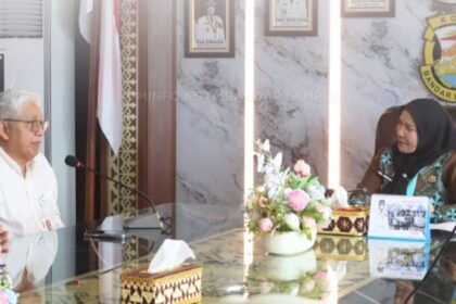 Wali Kota Bandar Lampung Sambut Pimpinan Baru PT KAI Divre IV
