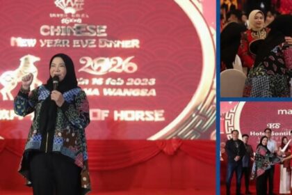 Hadiri Chinese New Year Eve Dinner 2026, Eva Dwiana Dukung Keberagaman 3 Hadiri Chinese New Year Eve Dinner 2026, Eva Dwiana Dukung Keberagaman