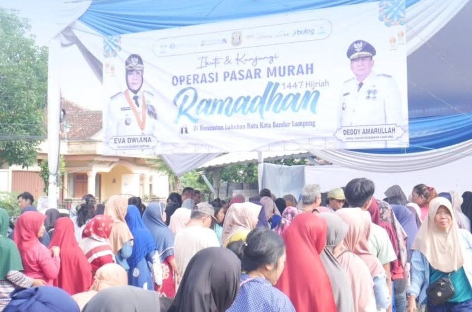 Pemkot Bandar Lampung Gelar Operasi Pasar Jelang Ramadan 1447 H 1 Pemkot Bandar Lampung Gelar Operasi Pasar Jelang Ramadan 1447 H