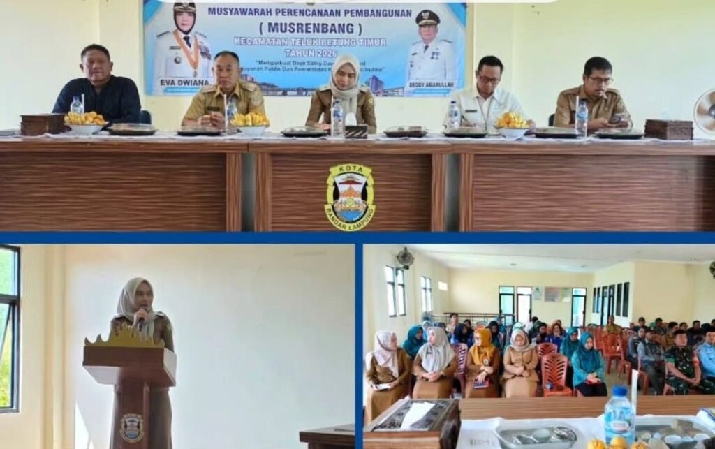 Warga dan Pemkot Bandar Lampung Bahas Prioritas Pembangunan di Musrenbang Kecamatan
