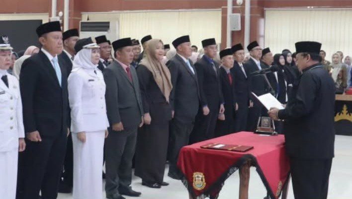 Wakil Wali Kota Bandar Lampung Lantik 111 Pejabat, Dorong Peningkatan Kinerja