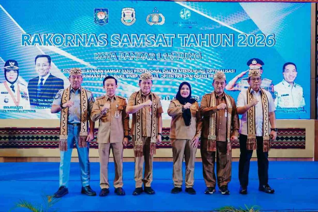 Jadi Tuan Rumah Rakornas, Lampung Dorong Modernisasi Pelayanan Samsat Nasional