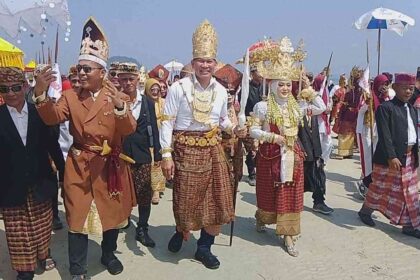 Pangdam XXI/Radin Inten Resmi Sandang Gelar Adat Pangeran Satria Negara di Begawi Festival 2026