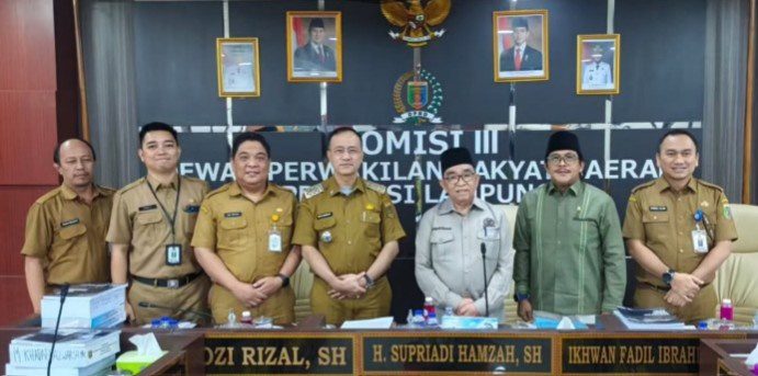 Bahas Raperda Pertanggungjawaban APBD 2025, Komisi I DPRD Lampung Gelar RDP dengan OPD