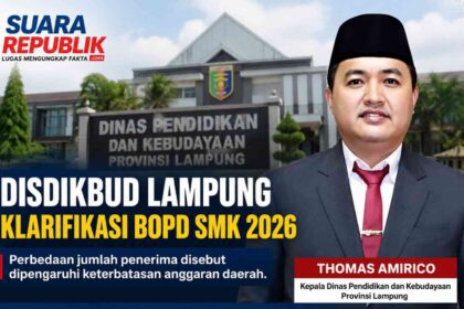 Disdikbud Lampung Jelaskan Perbedaan Kuota BOPD SMK 2026, Keterbatasan Anggaran Jadi Sebab 3 Disdikbud Lampung Jelaskan Perbedaan Kuota BOPD SMK 2026, Keterbatasan Anggaran Jadi Sebab