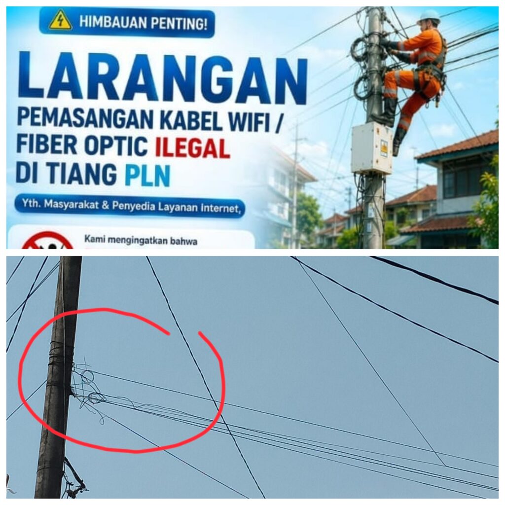 WiFi “Nebeng” Tiang Listrik di Podomoro Disorot, PLN Diminta Turun Tangan 1 GridArt 20260811 115939237