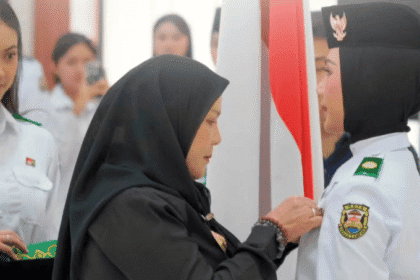 Eva Dwiana Kukuhkan 38 Paskibraka Bandar Lampung, Tekankan Disiplin dan Nasionalisme 5 Eva Dwiana Kukuhkan 38 Paskibraka Bandar Lampung, Tekankan Disiplin dan Nasionalisme