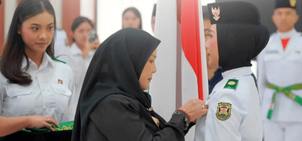 Eva Dwiana Kukuhkan 38 Paskibraka Bandar Lampung, Tekankan Disiplin dan Nasionalisme 1 Eva Dwiana Kukuhkan 38 Paskibraka Bandar Lampung, Tekankan Disiplin dan Nasionalisme