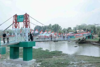 Jembatan Garuda Merah Putih Diresmikan Presiden Prabowo, Akses Warga Way Bungur Makin Terbuka 5 Jembatan Garuda Merah Putih Diresmikan, Akses Warga Way Bungur Makin Terbuka