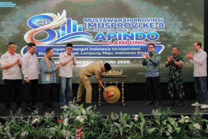 Gubernur Mirza Gandeng Apindo Perkuat Hilirisasi Komoditas Unggulan Lampung