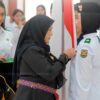 Eva Dwiana Kukuhkan 38 Paskibraka Bandar Lampung, Pesan Disiplin dan Nasionalisme