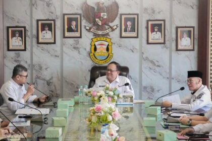Audiensi dengan BPK, Pemkot Bandar Lampung Bahas Pemeriksaan Keuangan Daerah