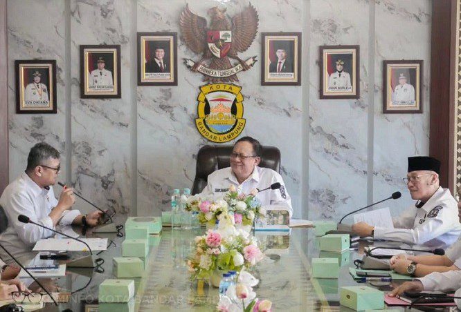 Audiensi dengan BPK, Pemkot Bandar Lampung Bahas Pemeriksaan Keuangan Daerah