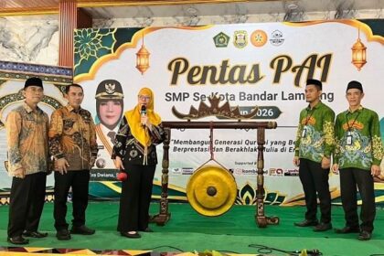 Pentas PAI SMP Bandar Lampung Dimulai, 733 Siswa Adu Bakat Keagamaan 5 Pentas PAI SMP Bandar Lampung Dimulai, 733 Siswa Adu Bakat Keagamaan